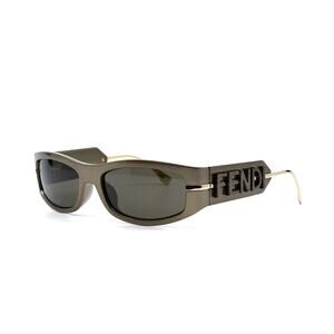 NEW! FENDI FE40120I 45E BROWN MEN'S AUTHENTIC SUNGLASSES